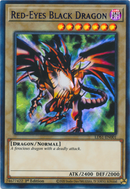 Dragón Negro de Ojos Rojos (Azul) [LDS1-EN001] Ultra Raro 