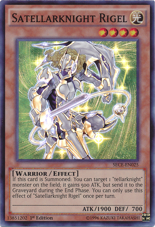 Satellarknight Rigel [SECE-EN025] Súper Raro 