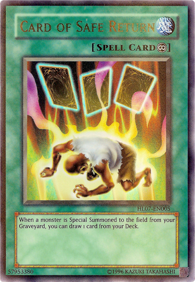 Tarjeta de Retorno Seguro [HL07-EN005] Ultra Rara 