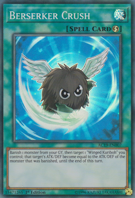 Aplastamiento Berserker [AC19-EN007] Súper Raro 