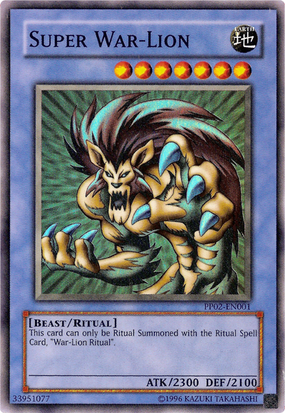 Super War-Lion [PP02-EN001] Súper Raro 