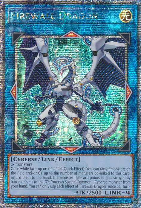 Dragón Cortafuegos [TN23-EN008] Secreto Raro de un Cuarto de Siglo 
