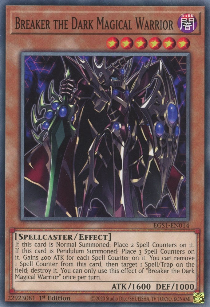Breaker el Guerrero Mágico Oscuro [EGS1-EN014] Común 