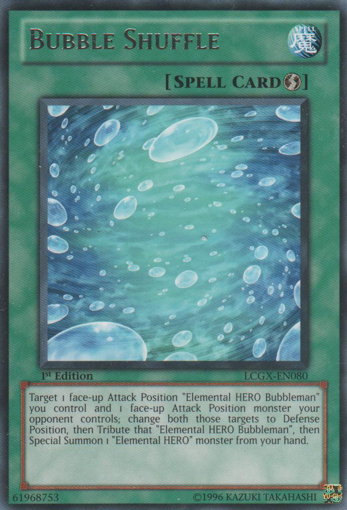 バブルシャッフル [LCGX-EN080] レア