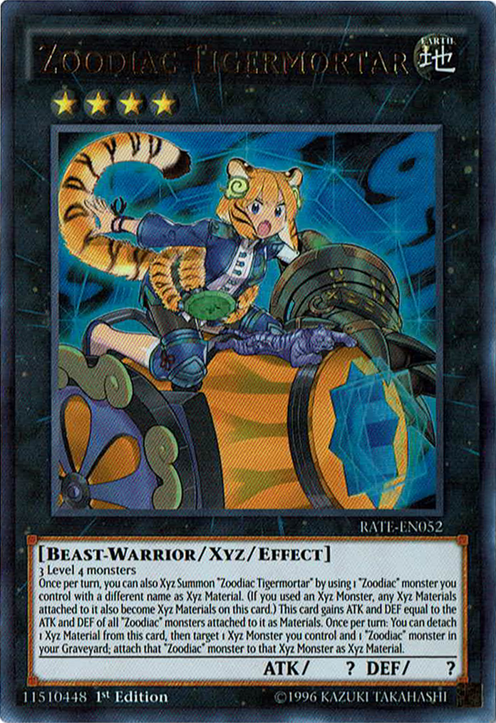 Zoodiac Tigermortar [RATE-EN052] Ultra Raro 