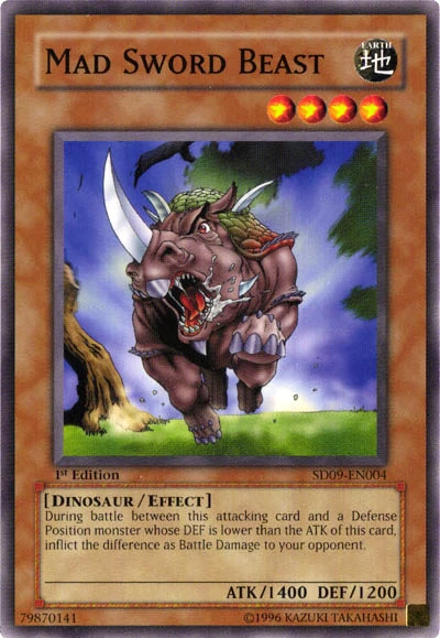 Bestia Espada Loca [SD09-EN004] Común 