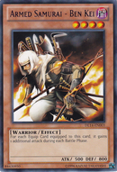 Samurai armado - Ben Kei (Azul) [DL14-EN003] Raro 