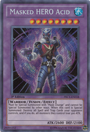 Ácido de héroe enmascarado [PRC1-EN018] Secreto Raro 