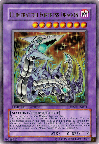 Dragón Fortaleza Quimeratech [JUMP-EN031] Ultra Raro 