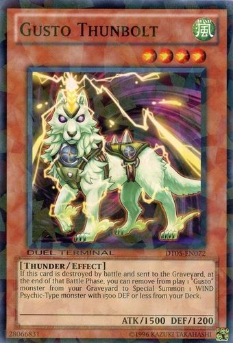 Gusto Thunbolt [DT05-EN072] Común 