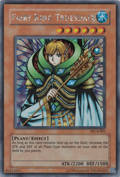 Rey Hada Truesdale [WC4-001] Súper Raro 