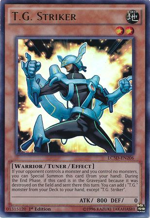 TG Striker [LC5D-EN206] Ultra Raro 