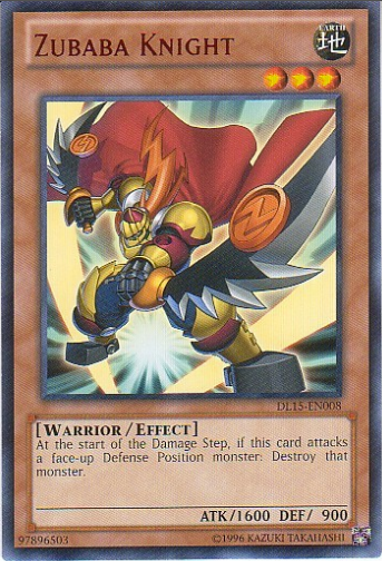 Caballero Zubaba (Rojo) [DL15-EN008] Raro 