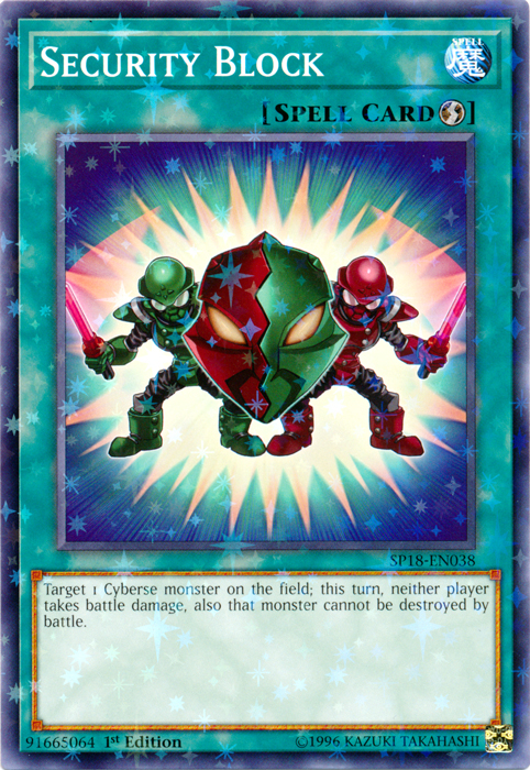 Bloque de seguridad [SP18-EN038] Starfoil Raro 