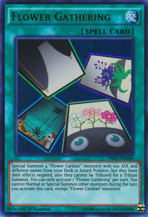 Recolección de flores [DRL3-EN040] Ultra rara 