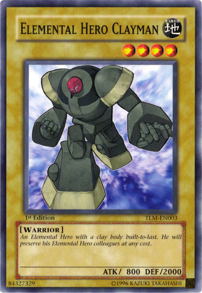 Héroe Elemental Clayman [TLM-EN003] Común 