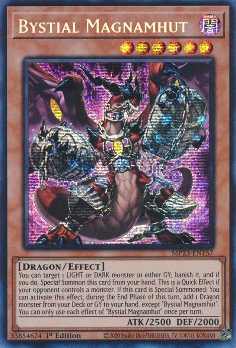 Bystial Magnamhut [MP23-EN157] Secreto Prismático Raro 