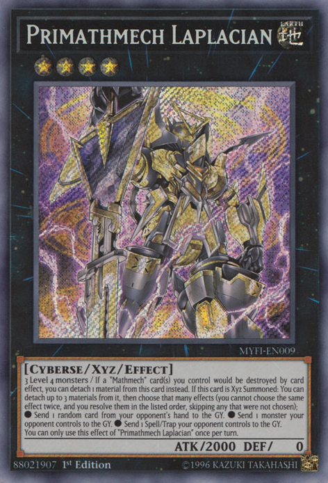 Primathmech Laplacian [MYFI-EN009] Secreto Raro 