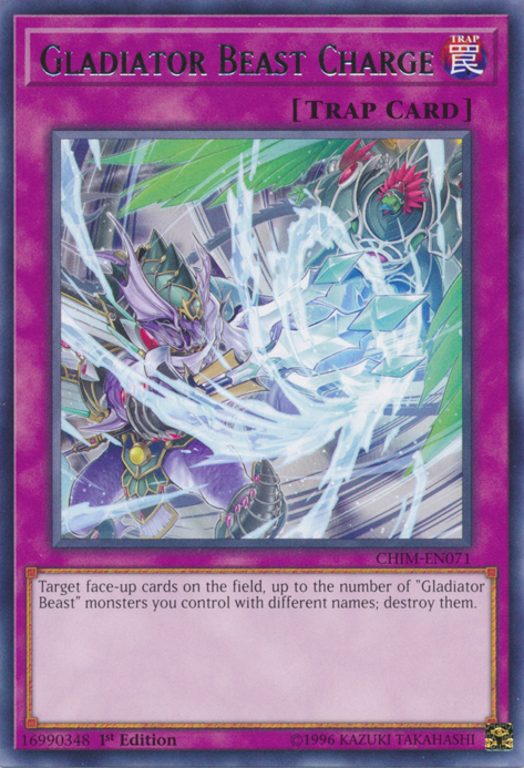 Carga de bestia gladiadora [CHIM-EN071] Rara 