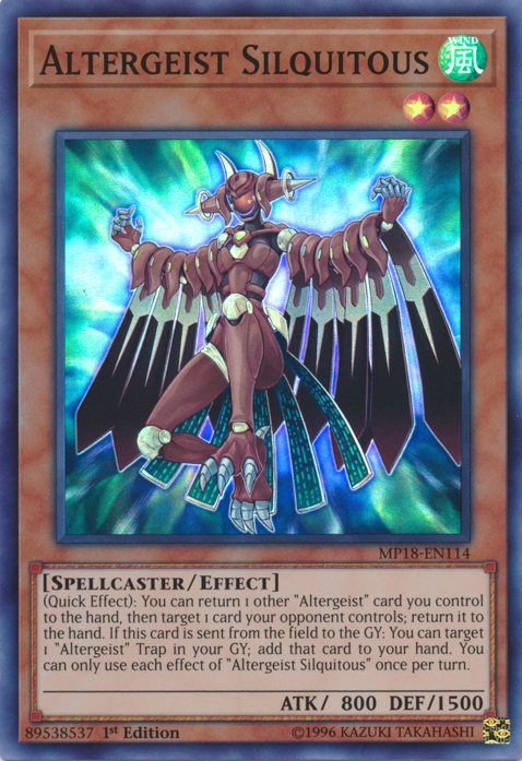 Altergeist Silquitous [MP18-EN114] Súper Raro 