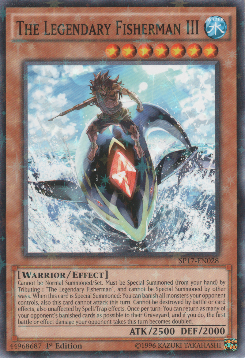 El legendario pescador III [SP17-EN028] Starfoil Raro 