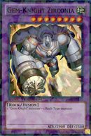 Gem-Knight Zirconia [DT07-EN033] Súper rara 