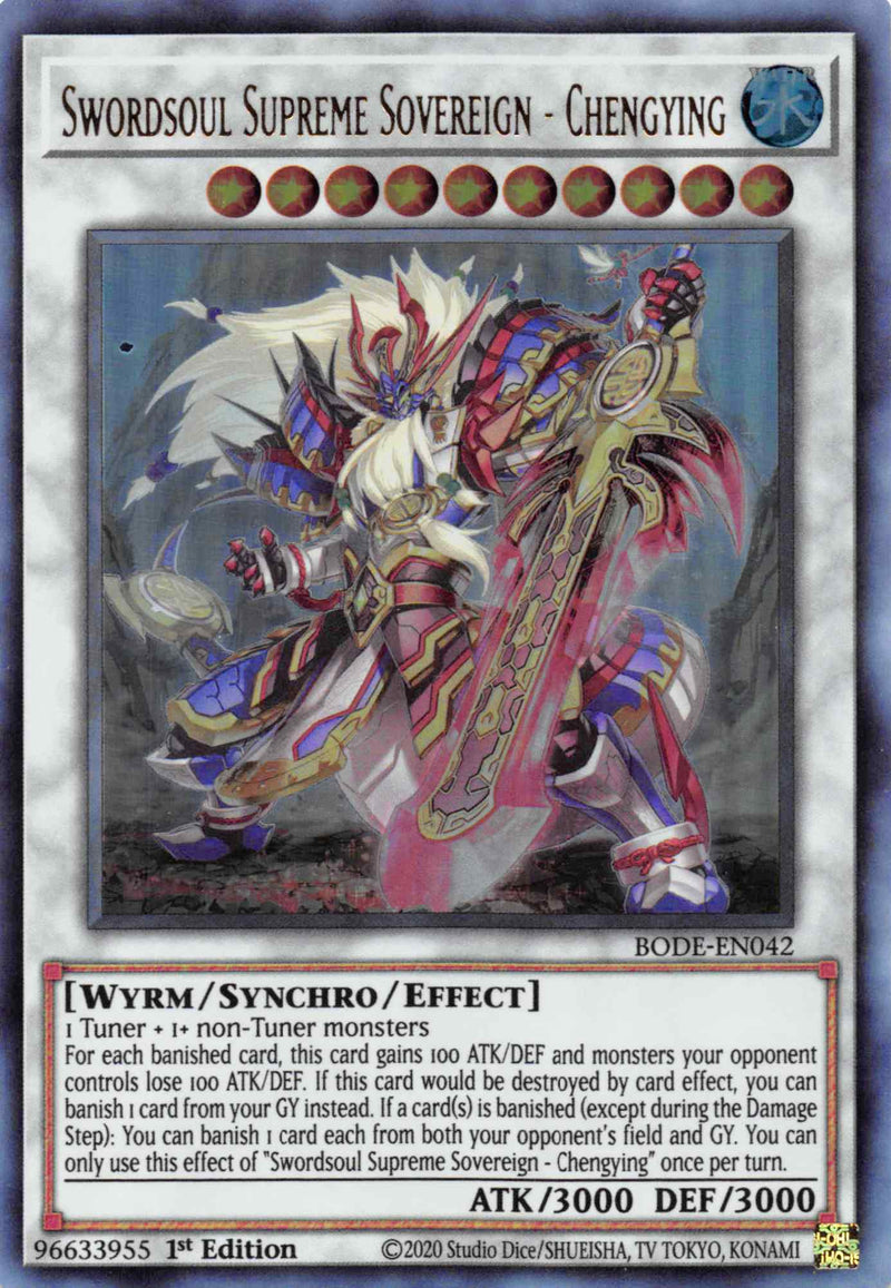 Alma de espada Soberana Suprema - Chengying [BODE-EN042] Ultra Rara 
