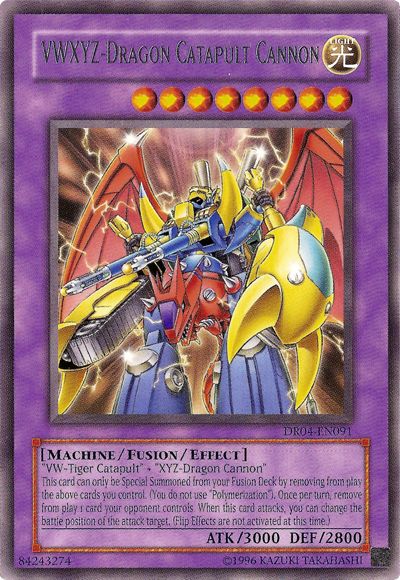 Cañón de catapulta Dragón VWXYZ [DR04-EN091] Raro 