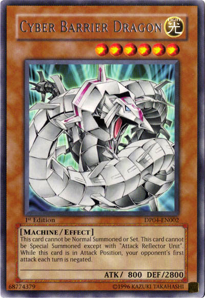 Dragón de la Barrera Cibernética [DP04-EN002] Raro 