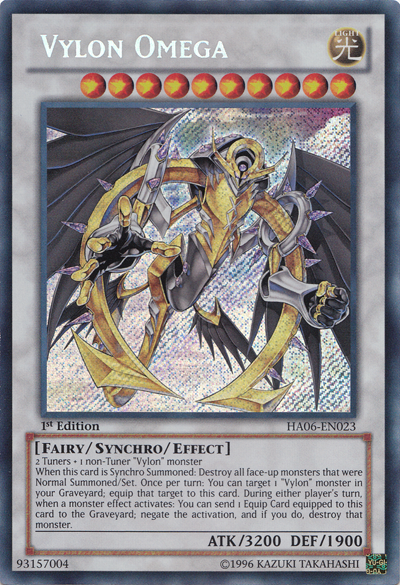 Vylon Omega [HA06-EN023] Secreto Raro 