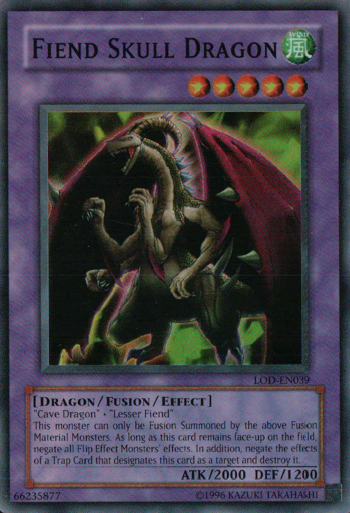 Dragón Calavera Infernal [LOD-EN039] Súper Raro 
