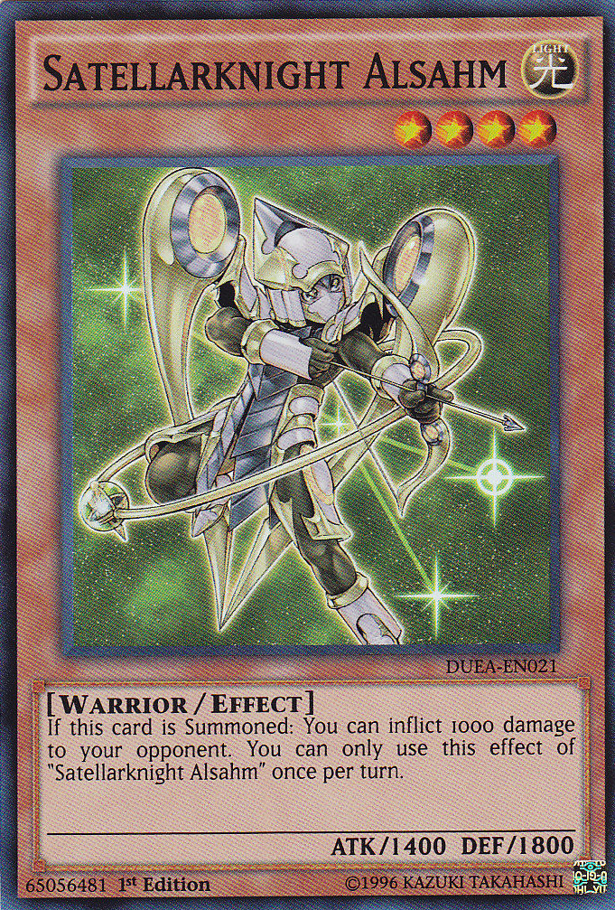 Satellarknight Alsahm [DUEA-EN021] Súper Raro 