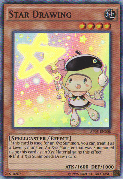 Dibujo de estrella [AP05-EN008] Súper raro 