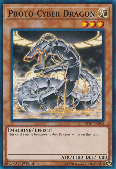 Proto-Cyber ​​Dragon [LEDD-ENB05] Común 