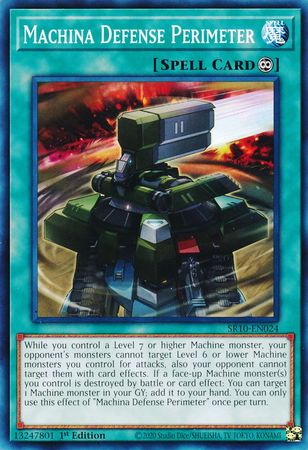 Perímetro de defensa Machina [SR10-EN024] Común 