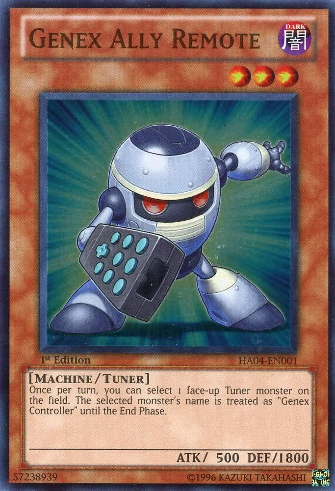 Control remoto Genex Ally [HA04-EN001] Súper raro 