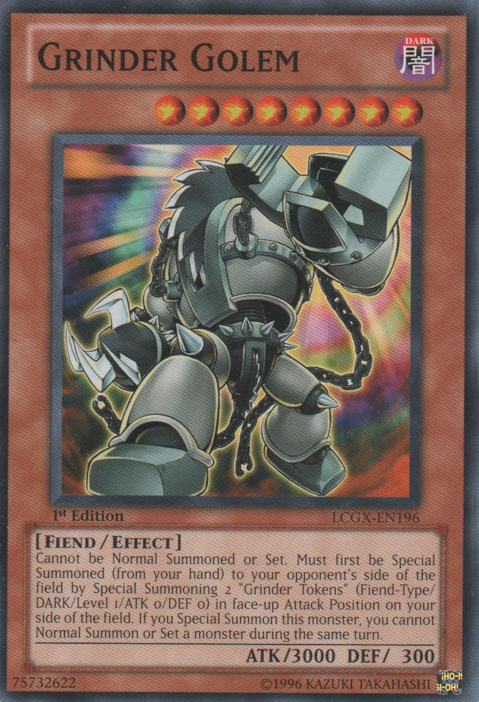 グラインダー・ゴーレム [LCGX-EN196] コモン