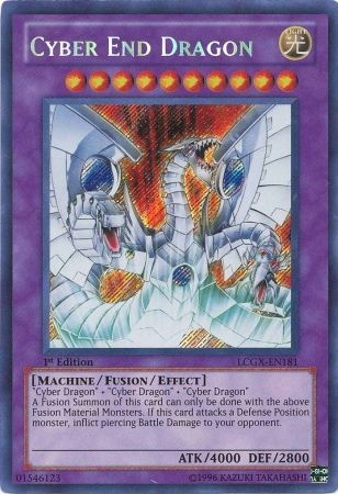 Dragón Cibernético del Fin [LCGX-EN181] Secreto Raro 