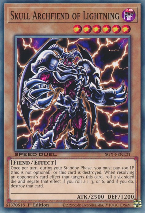 Archidemonio Calavera del Rayo [SGX3-ENE01] Común 