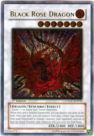 Dragón Rosa Negra (UTR) [CSOC-EN039] Raro Supremo 