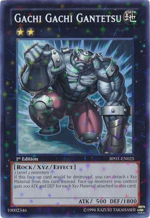 Gachi Gachi Gantetsu [BP01-EN025] Starfoil Raro 