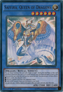 Saffira, Reina de Dragones [DUEA-EN050] Ultra Raro 