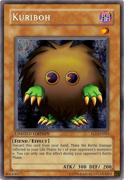 Kuriboh [FL1-EN003] Secreto Raro 
