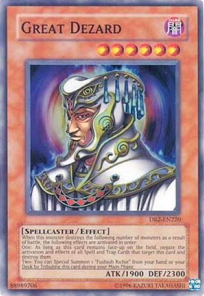 Gran Dezard [DB2-EN220] Súper Rara 