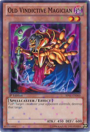 Viejo Mago Vengativo [BP01-EN060] Rara Starfoil 