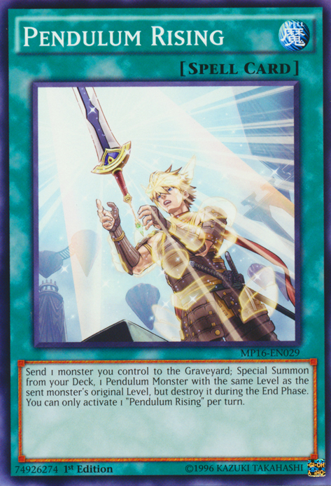 Péndulo ascendente [MP16-EN029] Común 