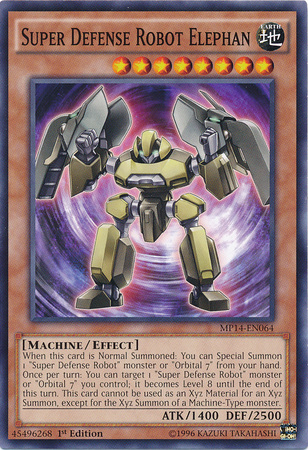 Robot de Superdefensa Elefante [MP14-EN064] Común 