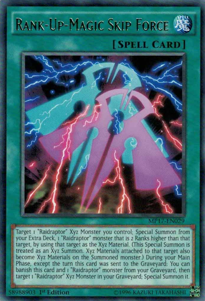 Fuerza de salto mágico de rango superior [MP17-EN029] Raro 