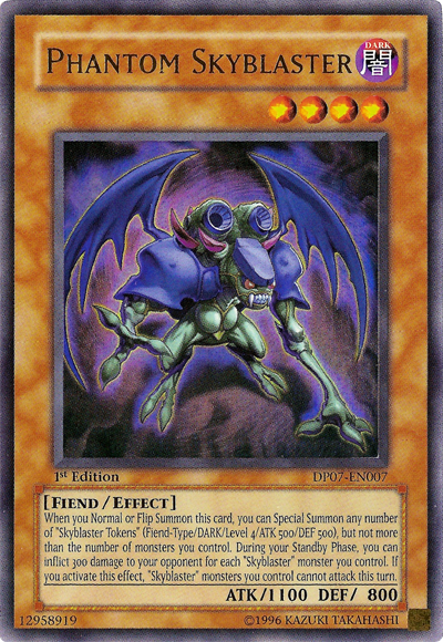 Phantom Skyblaster [DP07-EN007] Ultra raro 