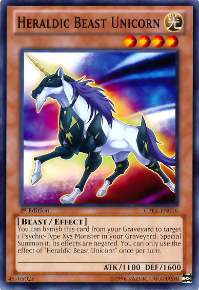 Bestia heráldica Unicornio [CBLZ-EN016] Común 